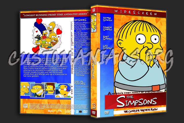 The Simpsons dvd cover