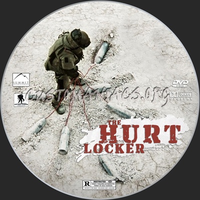 The Hurt Locker dvd label