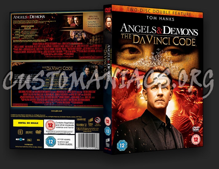 The Da Vinci Code / Angels and Demons Double Feature dvd cover