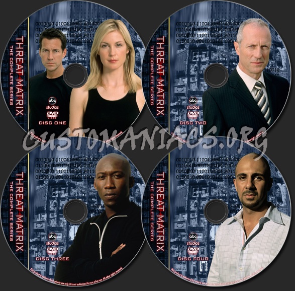 Threat Matrix - TV Collection dvd label