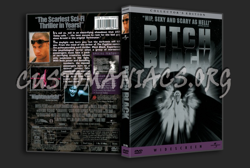Pitch Black dvd cover