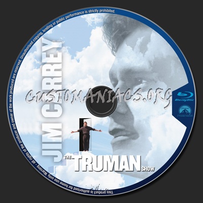 The Truman Show blu-ray label