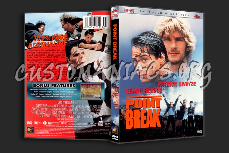 Point Break dvd cover