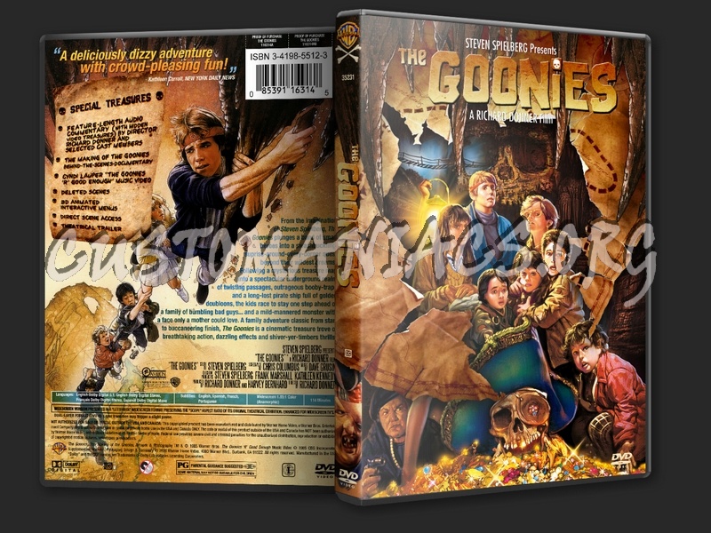The Goonies dvd cover