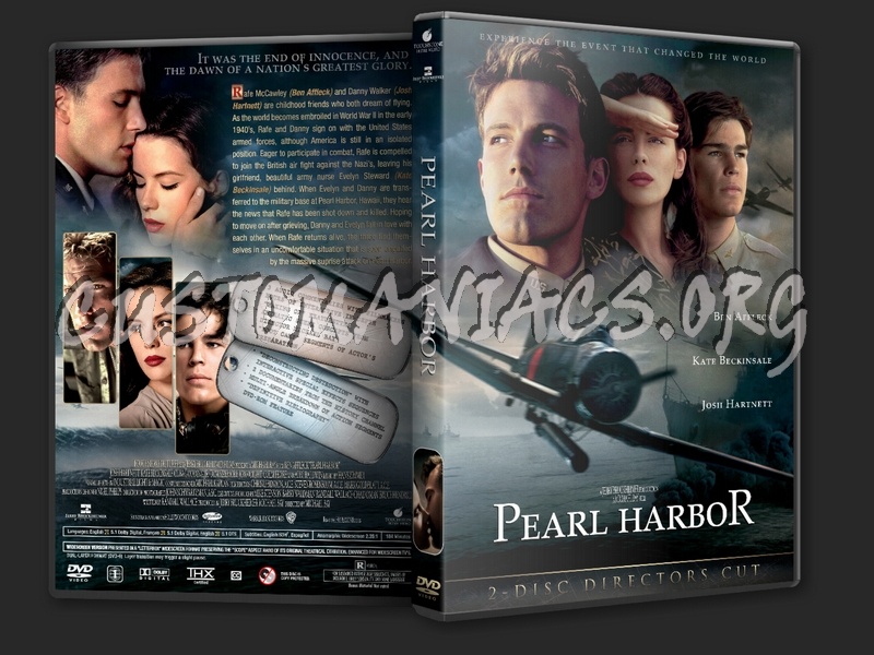 Pearl Harbor Directors Cut dvd cover
