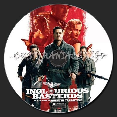 Inglourious Basterds dvd label