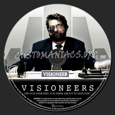 Visioneers dvd label