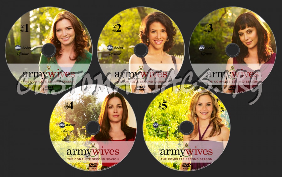 Army Wives : Season Two dvd label