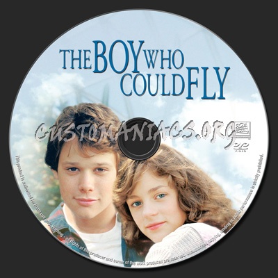 The Boy Who Could Fly dvd label