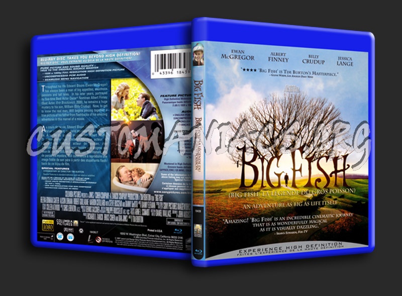 Big Fish blu-ray cover