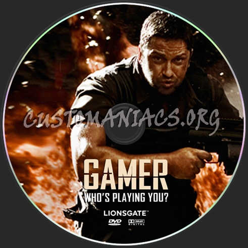 Gamer dvd label