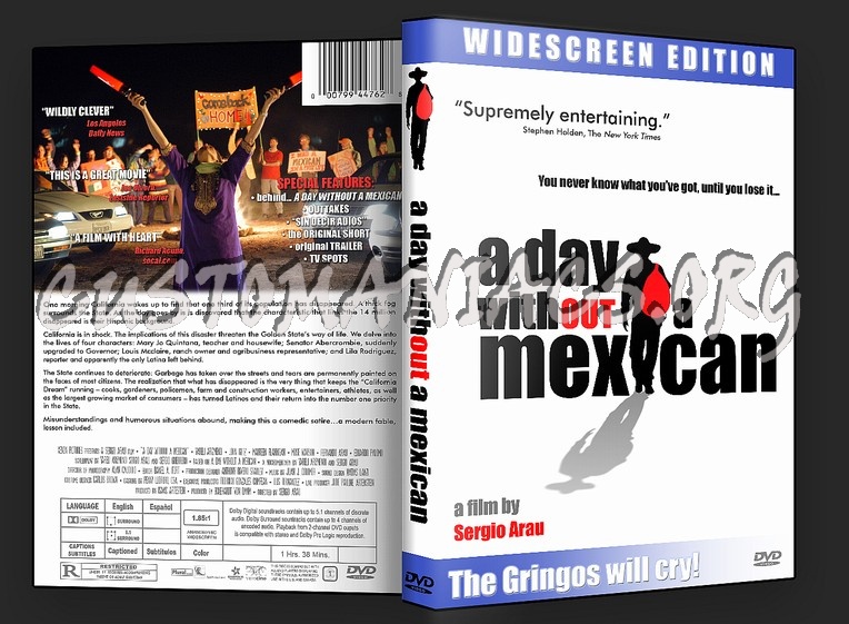 A Day Without a Mexican dvd cover