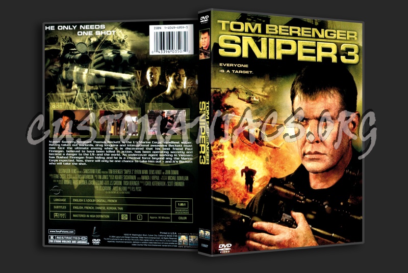 Sniper 3 dvd cover