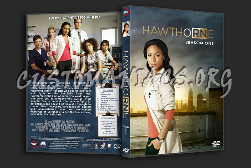 Hawthorne: Season 1 dvd cover