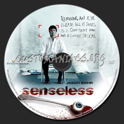 Senseless dvd label