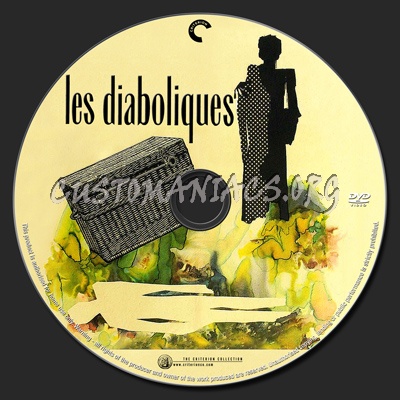 Les diaboliques (Diabolique) dvd label