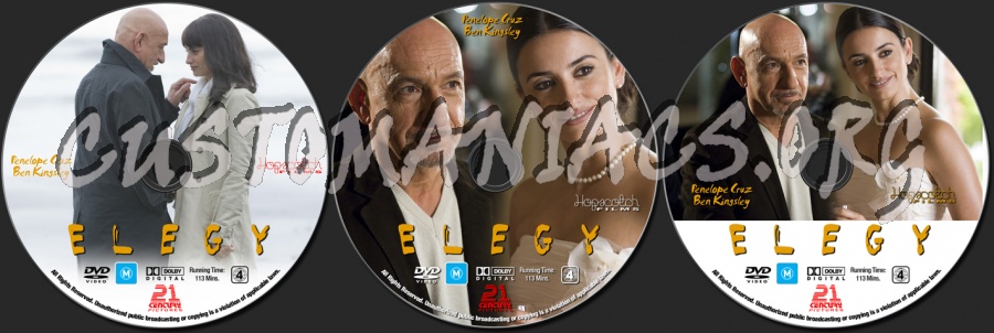 Elegy dvd label