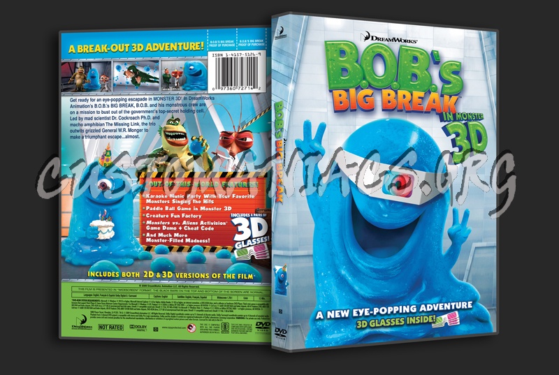 Bob's Big Break dvd cover