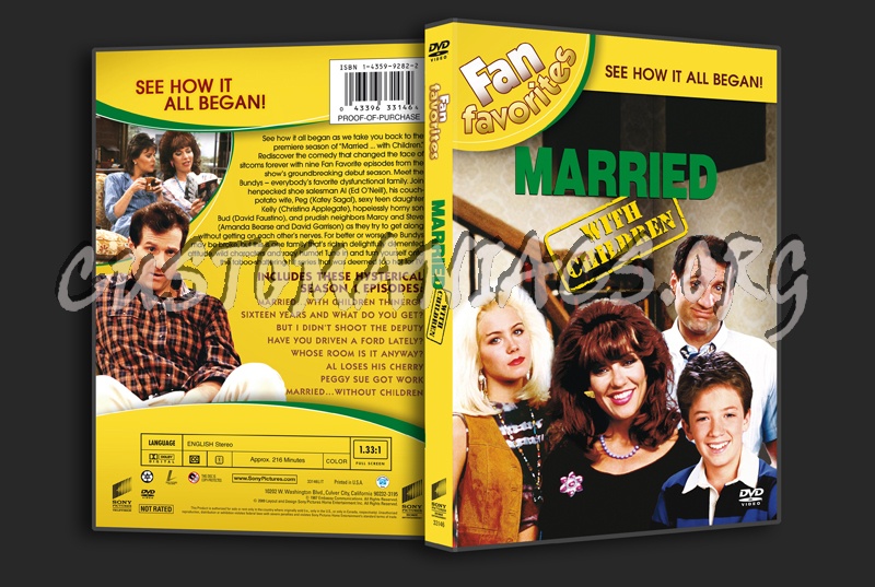 Fan Favorites: Married With Children dvd cover