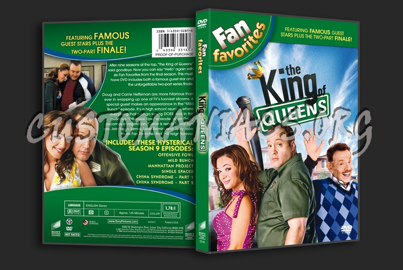 Fan Favorites: The King of Queens dvd cover