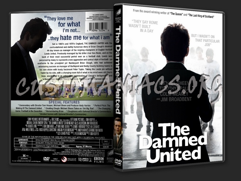 The Damned United dvd cover