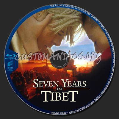 Seven Years In Tibet blu-ray label