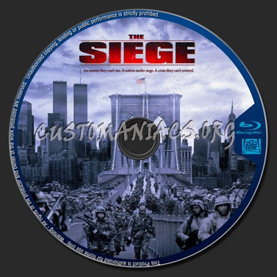 The Siege blu-ray label