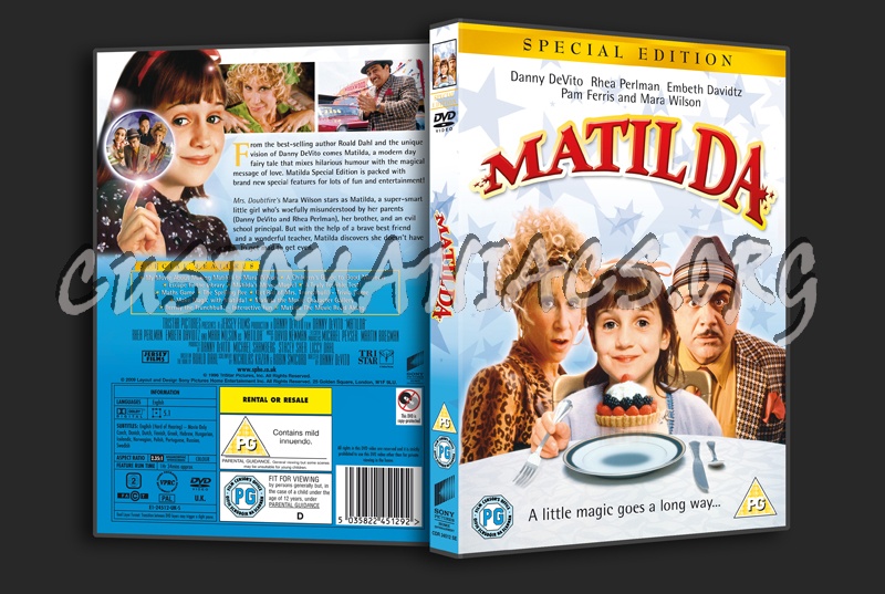 Matilda dvd cover