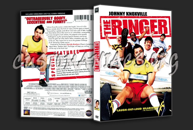 The Ringer dvd cover