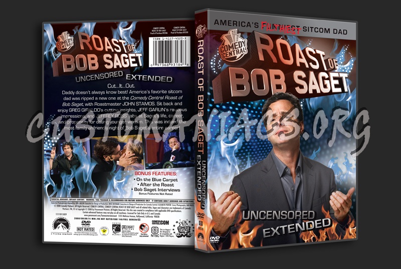 Roast of Bob Saget dvd cover