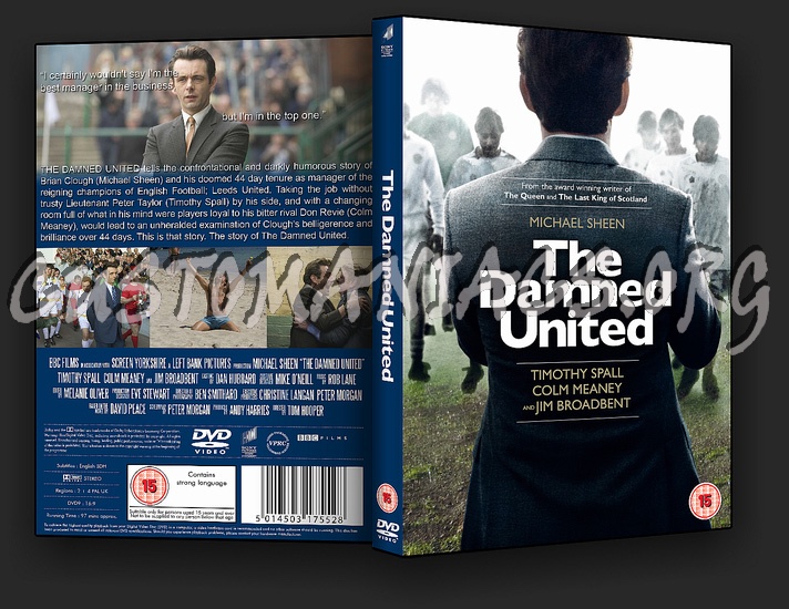 The Damned United dvd cover