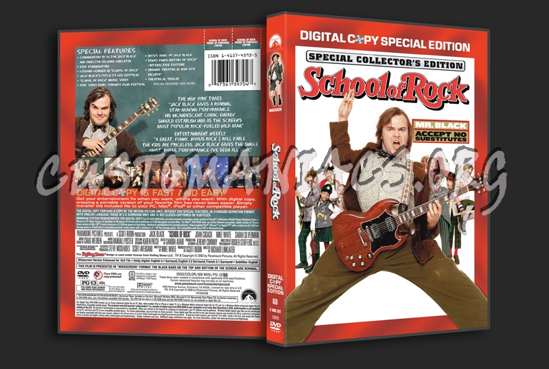 School of Rock dvd cover