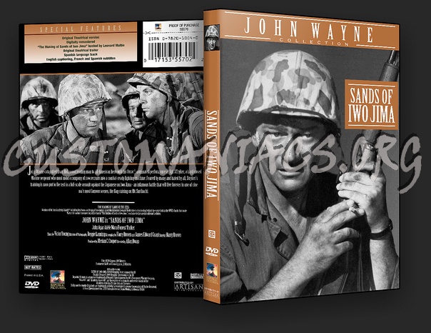 Sands of Iwo Jima dvd cover