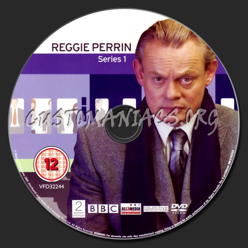 Reggie Perrin Series 1 dvd label
