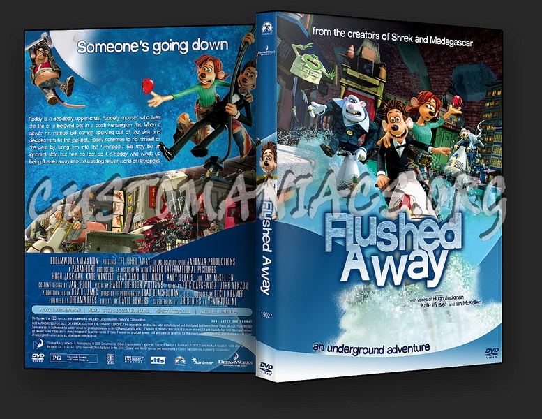 Flushed Away dvd cover