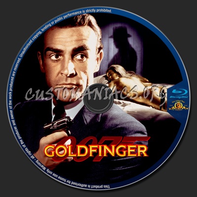 Goldfinger blu-ray label - DVD Covers & Labels by Customaniacs, id ...