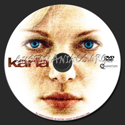 Karla dvd label