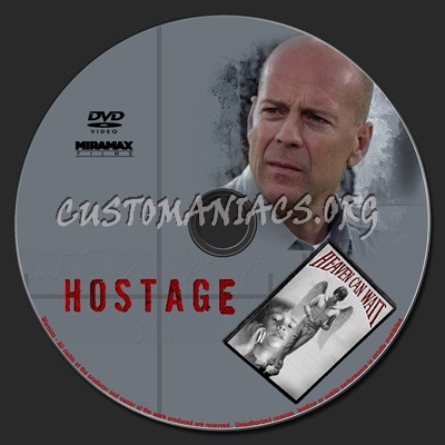 Hostage dvd label