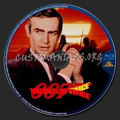 You Only Live Twice blu-ray label