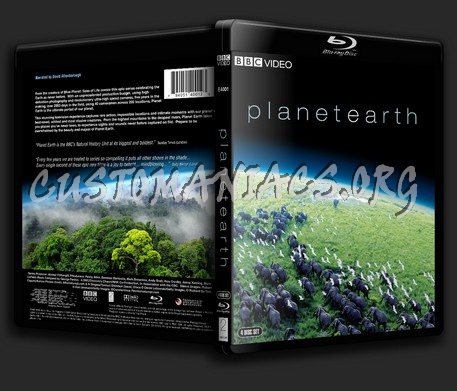 Planet Earth - The Complete Series blu-ray cover
