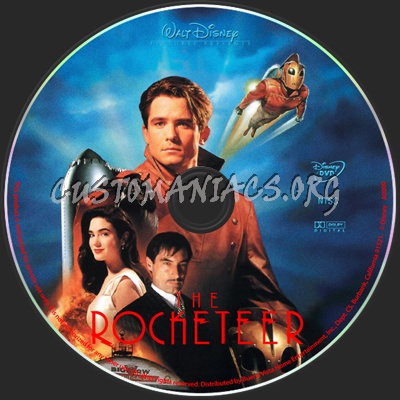 The Rocketeer dvd label