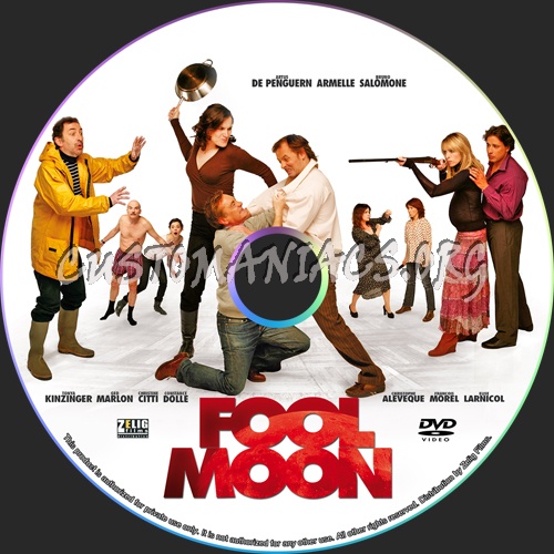 Fool Moon dvd label