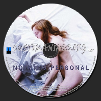 Nothing Personal dvd label