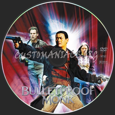 Bulletproof Monk dvd label