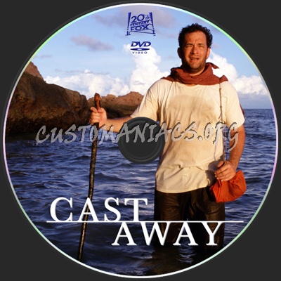 Cast Away dvd label