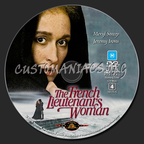 The French Lieutenant's Woman dvd label