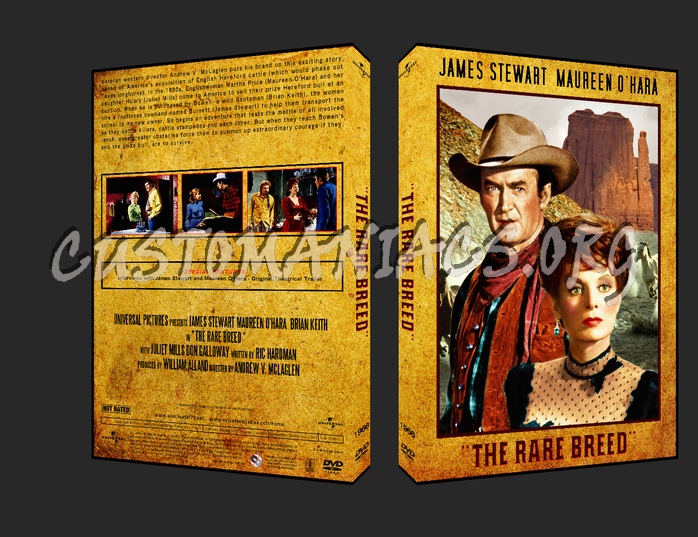 The Rare Breed 1966 dvd cover