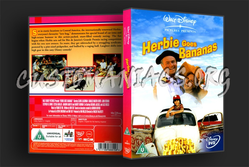 Herbie Goes Bananas dvd cover - DVD Covers & Labels by Customaniacs, id ...