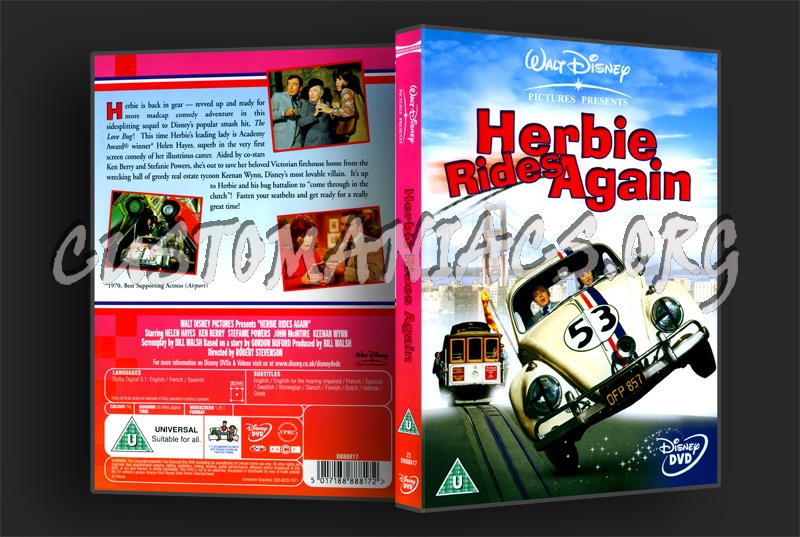 Herbie Rides Again dvd cover