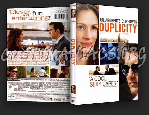 Duplicity dvd cover